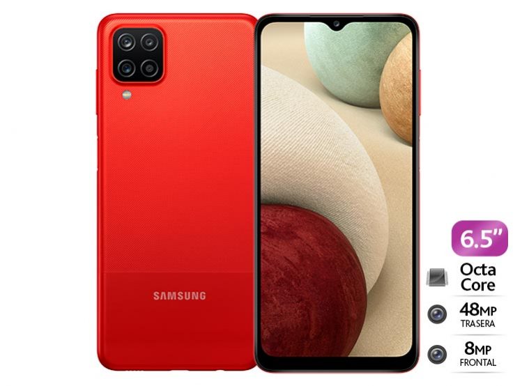 SAMSUNG GALAXY A12 128GB ROJO